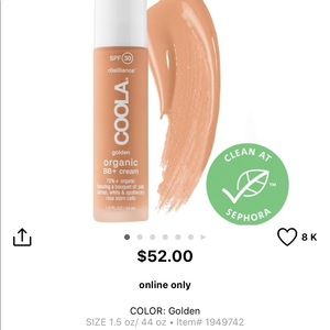 Coola Golden tinted moisturizer